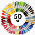 Broderigarn – 50 färger