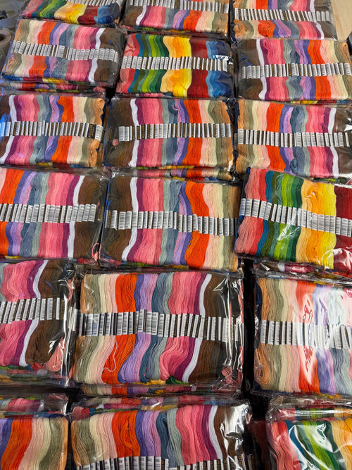 Broderigarn – 50 färger